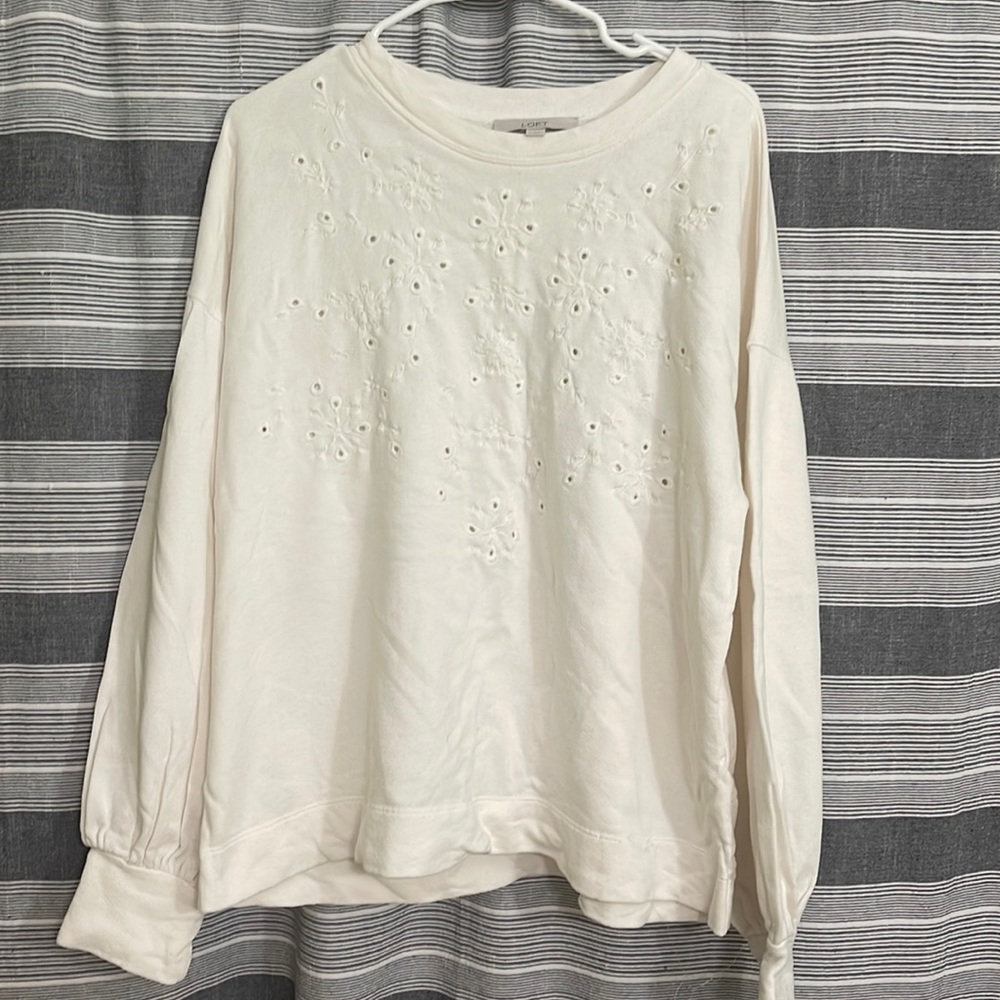 Loft lightweight sweatshirt.